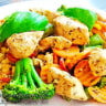 Диетический рецепт «Курица с овощами»